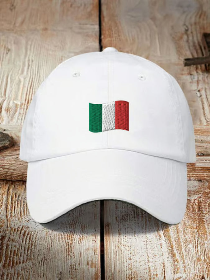 ”Italy” Printed Boho Casual Hat