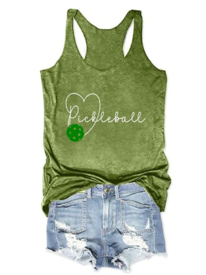 Women's Pickleball Lover Printed Vest