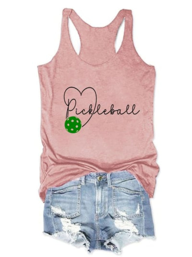 Women's Pickleball Lover Printed Vest