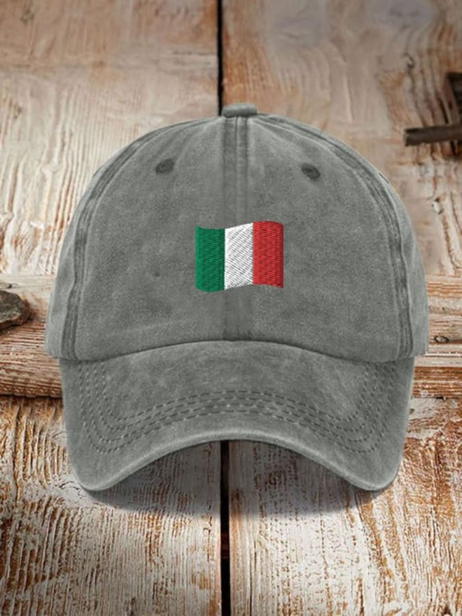 ”Italy” Printed Boho Casual Hat