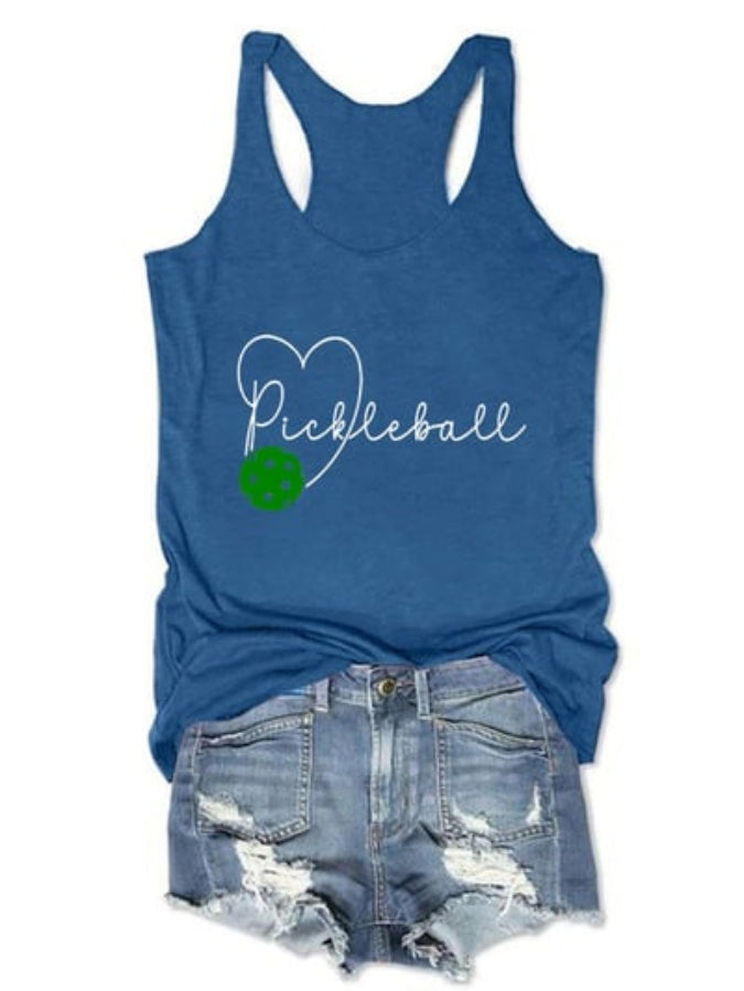 Women's Pickleball Lover Printed Vest