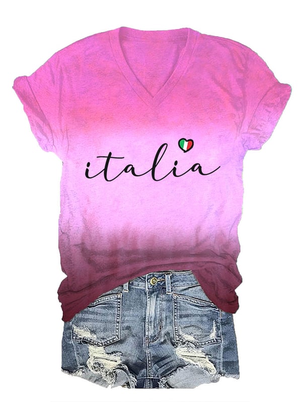 Women's Italian Short Sleeve T-Shirts