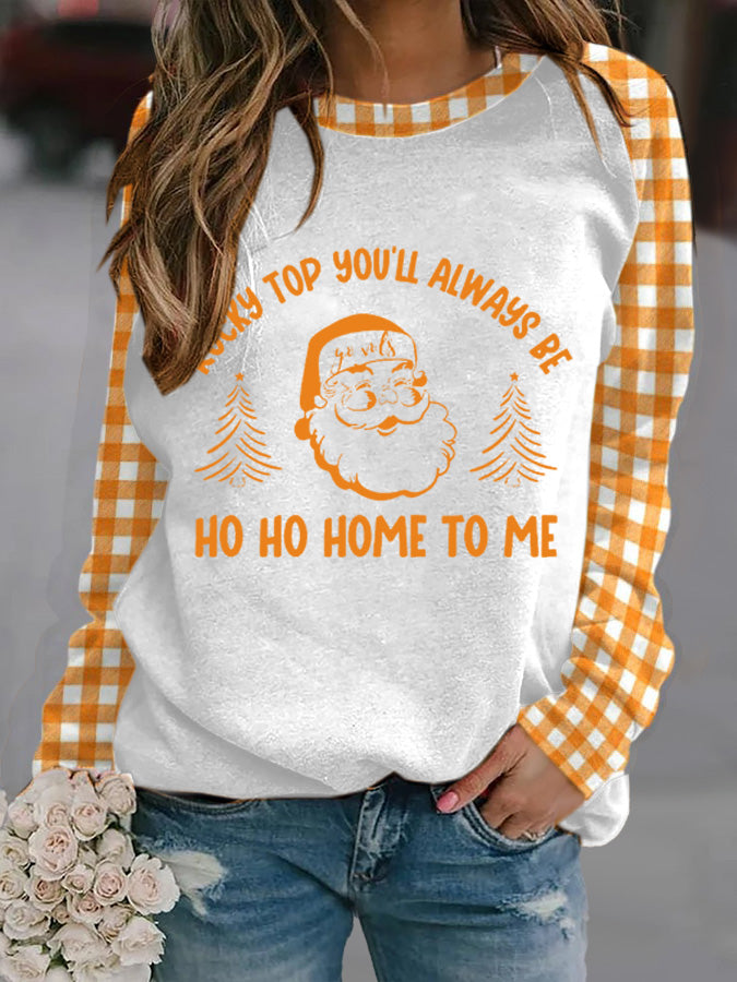 Women's Tennessee Christmas Print Sweatshirt