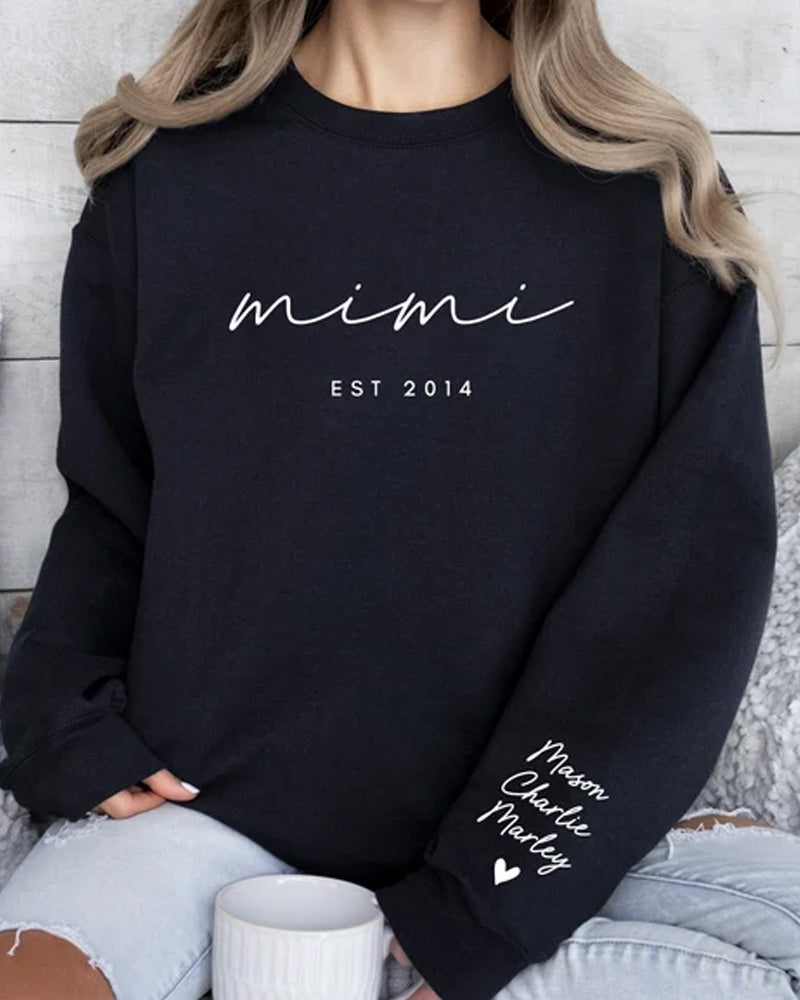 Women's Mama Print Sweatshirt