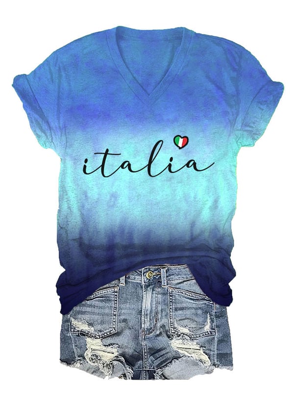 Women's Italian Short Sleeve T-Shirts