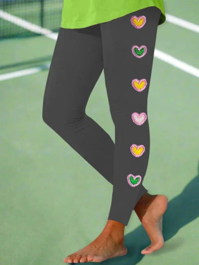 Women's Colorful Pickleball Leggings