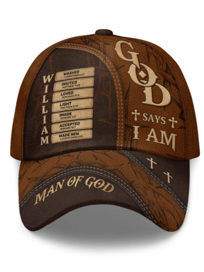 Man Of God | Personalized Classic Cap