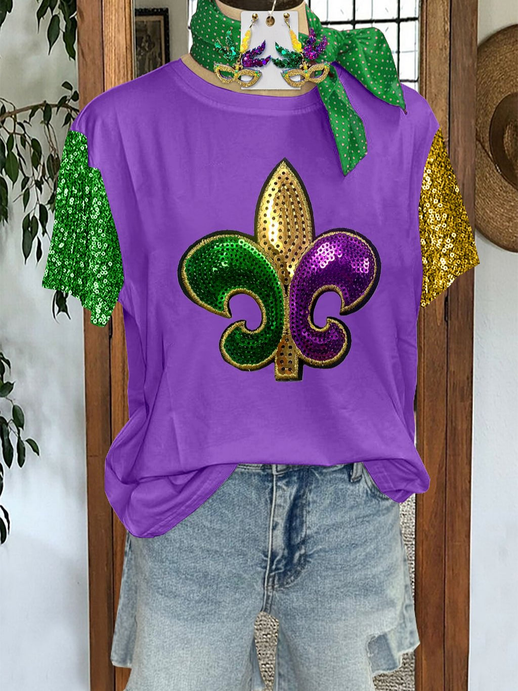 Classic Carnival Sequin T-Shirt