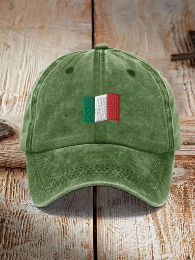 ”Italy” Printed Boho Casual Hat