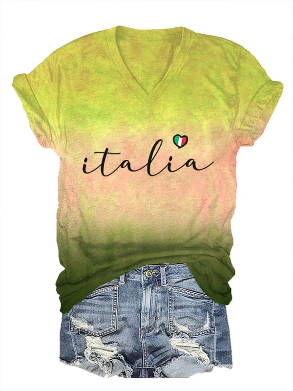 Women's Italian Short Sleeve T-Shirts