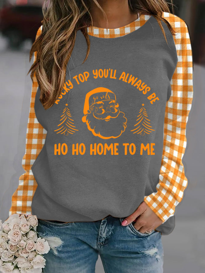 Women's Tennessee Christmas Print Sweatshirt