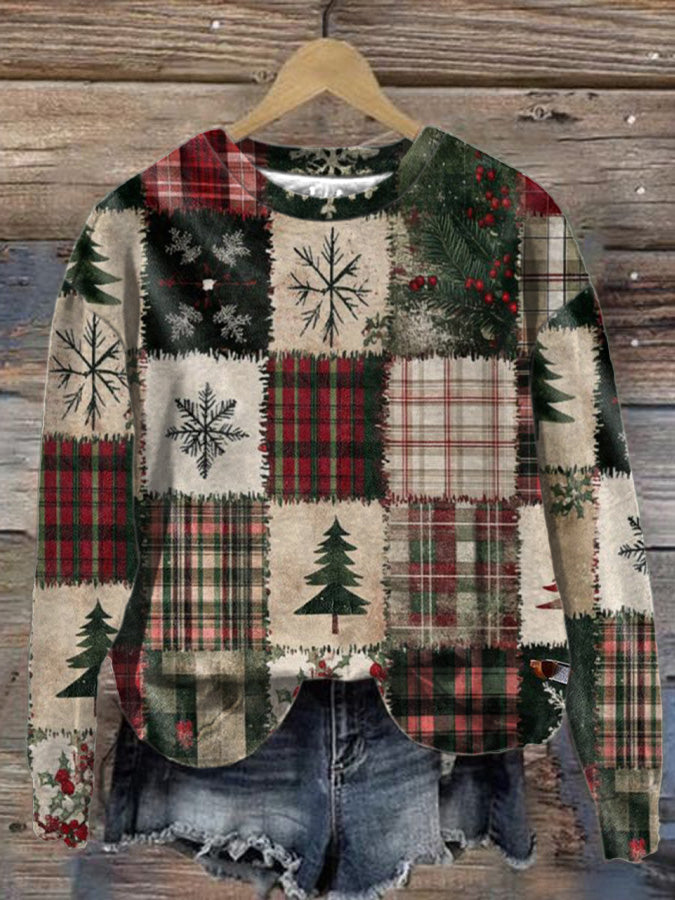 Vintage Christmas Casual Sweatshirt