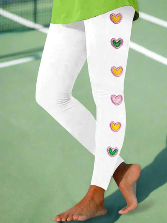 Women's Colorful Pickleball Leggings