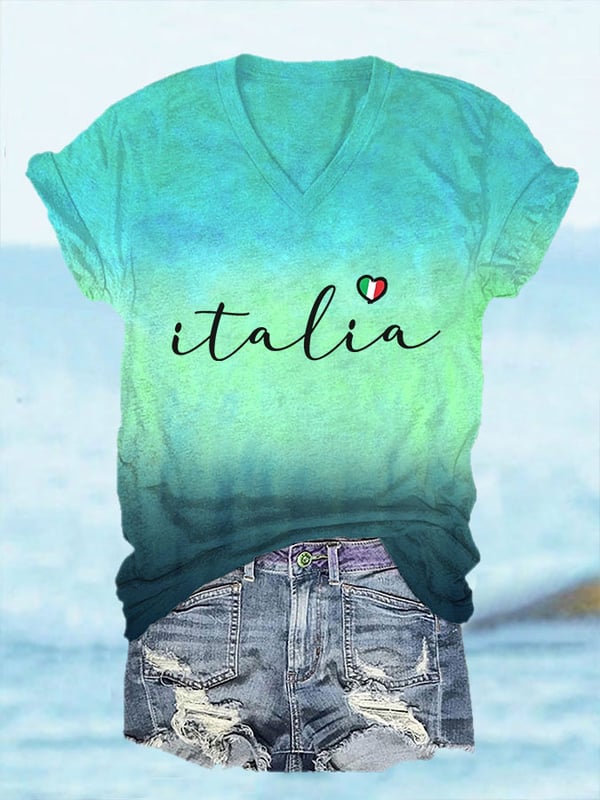 Women's Italian Short Sleeve T-Shirts