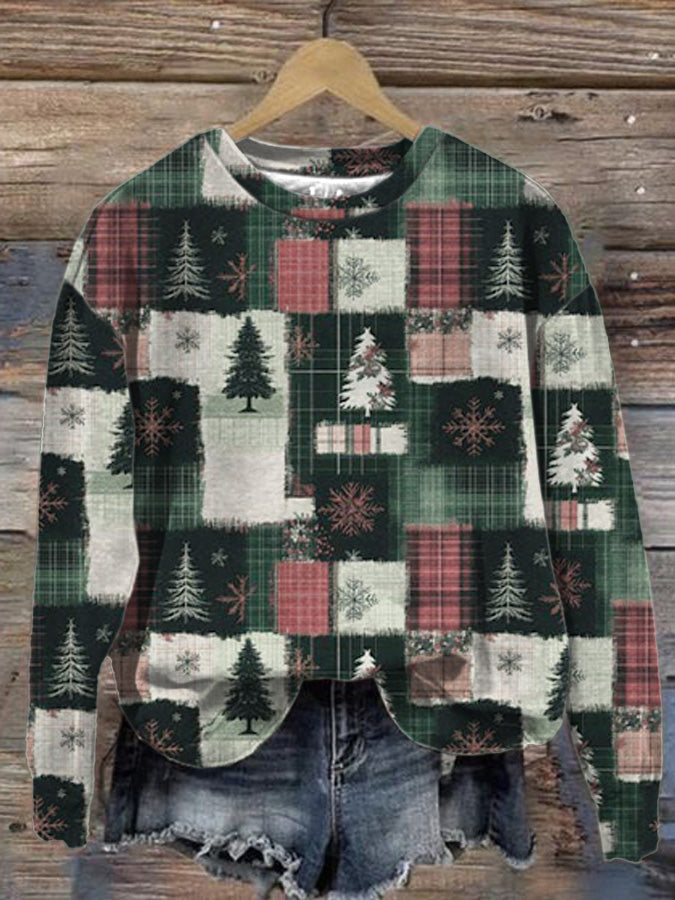 Vintage Christmas Casual Sweatshirt