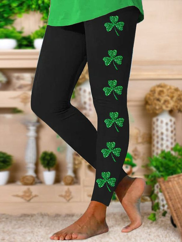 Women's St. Patrick's Day Print Leggings