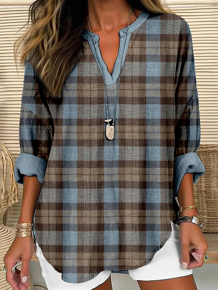 Scotland Vintage Plaid Cozy Shirt