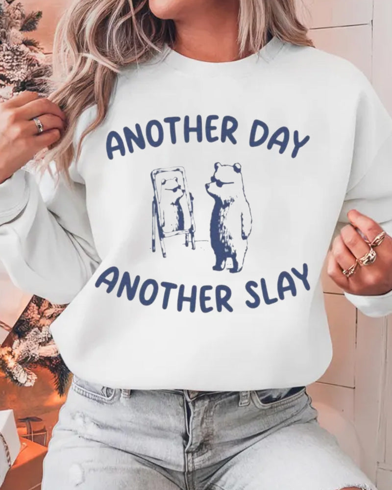 Women's Animals Style Print Sweatshirt