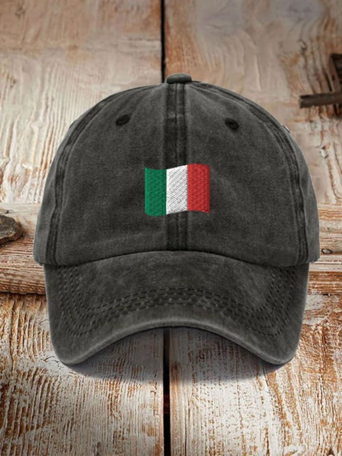 ”Italy” Printed Boho Casual Hat