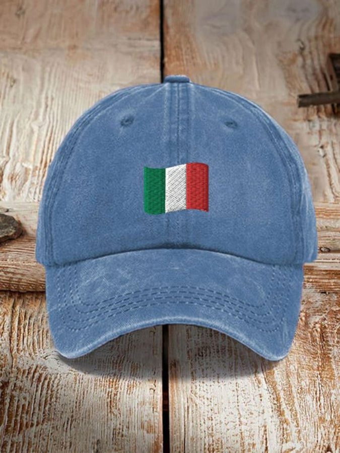 ”Italy” Printed Boho Casual Hat