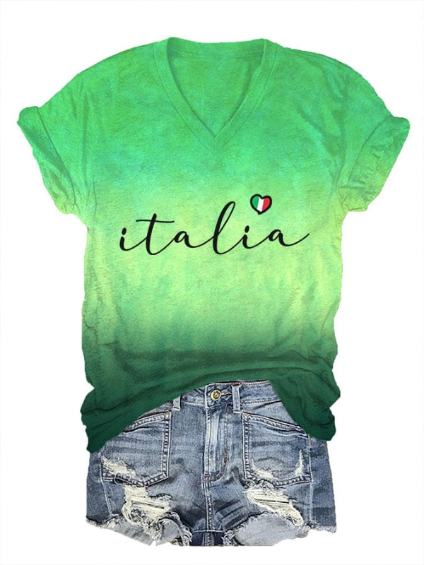 Women's Italian Short Sleeve T-Shirts