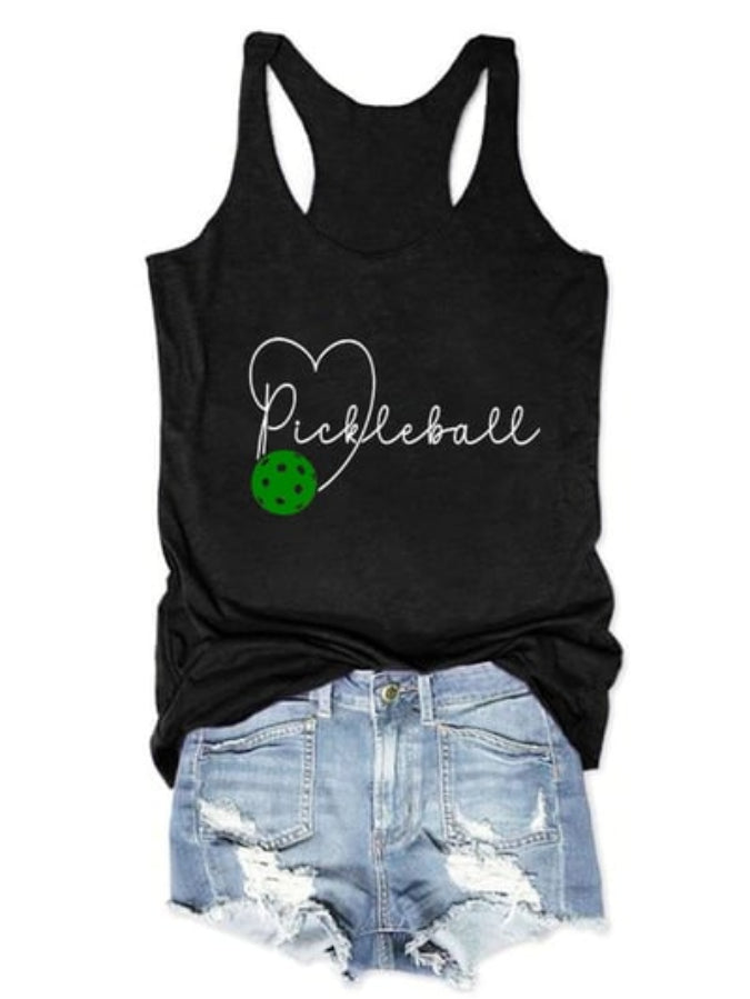 Women's Pickleball Lover Printed Vest