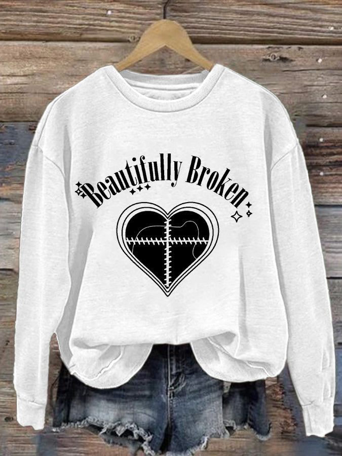 Women's Country Music Printed Casual Sweatshirt