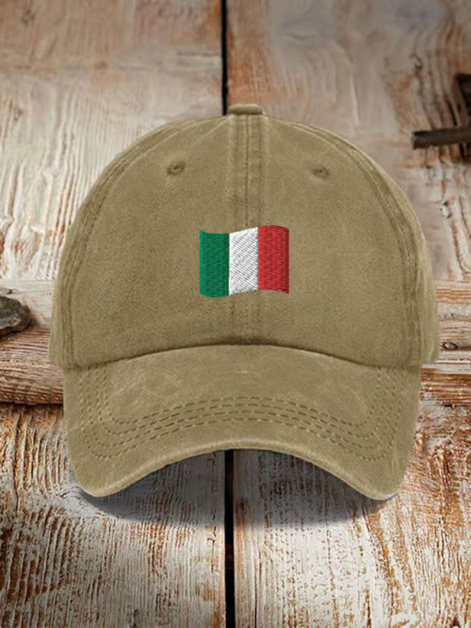 ”Italy” Printed Boho Casual Hat