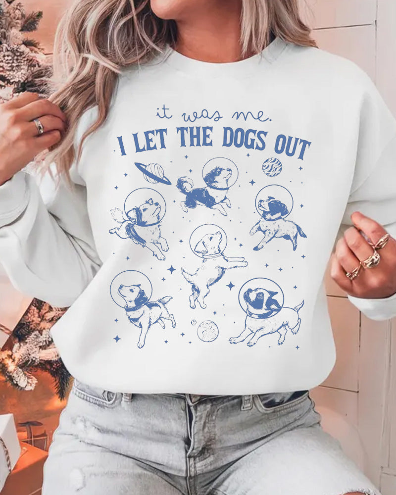 Women's Animals Style Print Sweatshirt