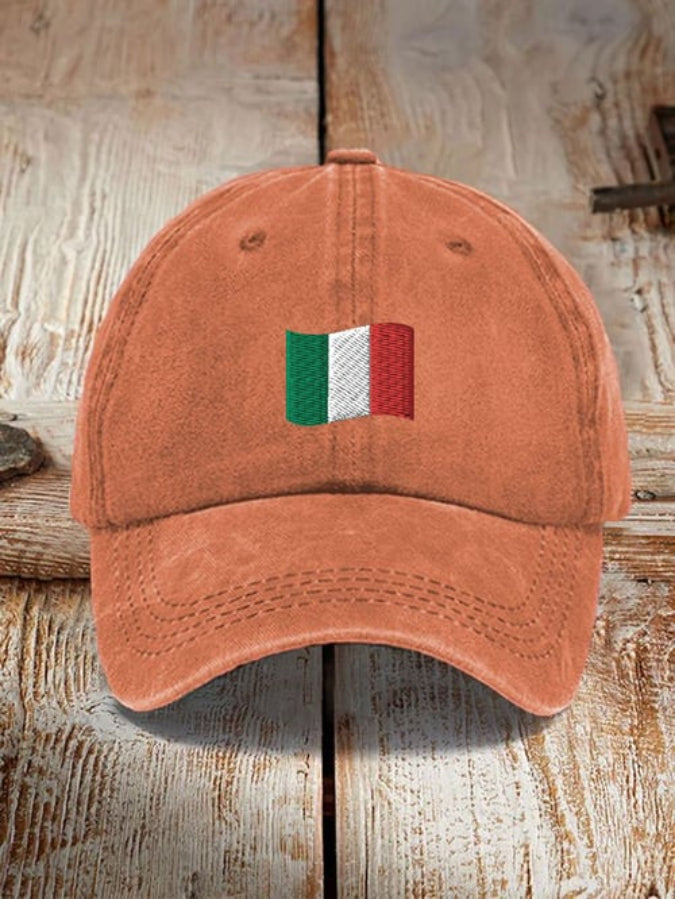 ”Italy” Printed Boho Casual Hat