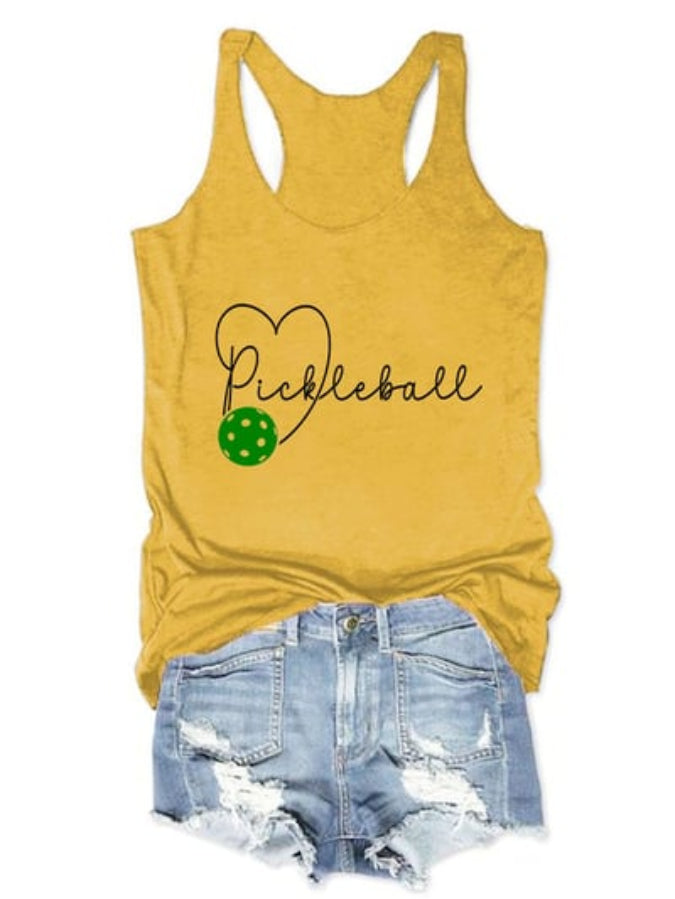 Women's Pickleball Lover Printed Vest