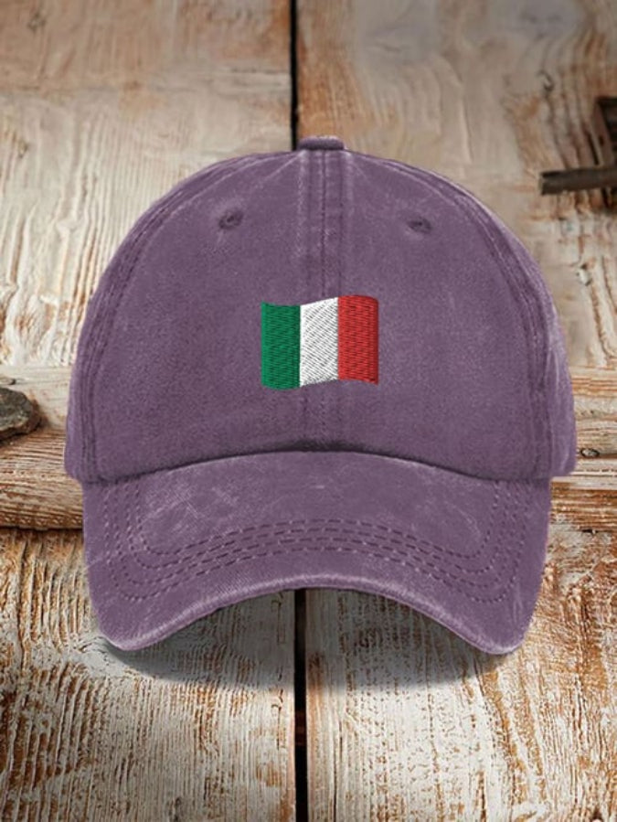 ”Italy” Printed Boho Casual Hat