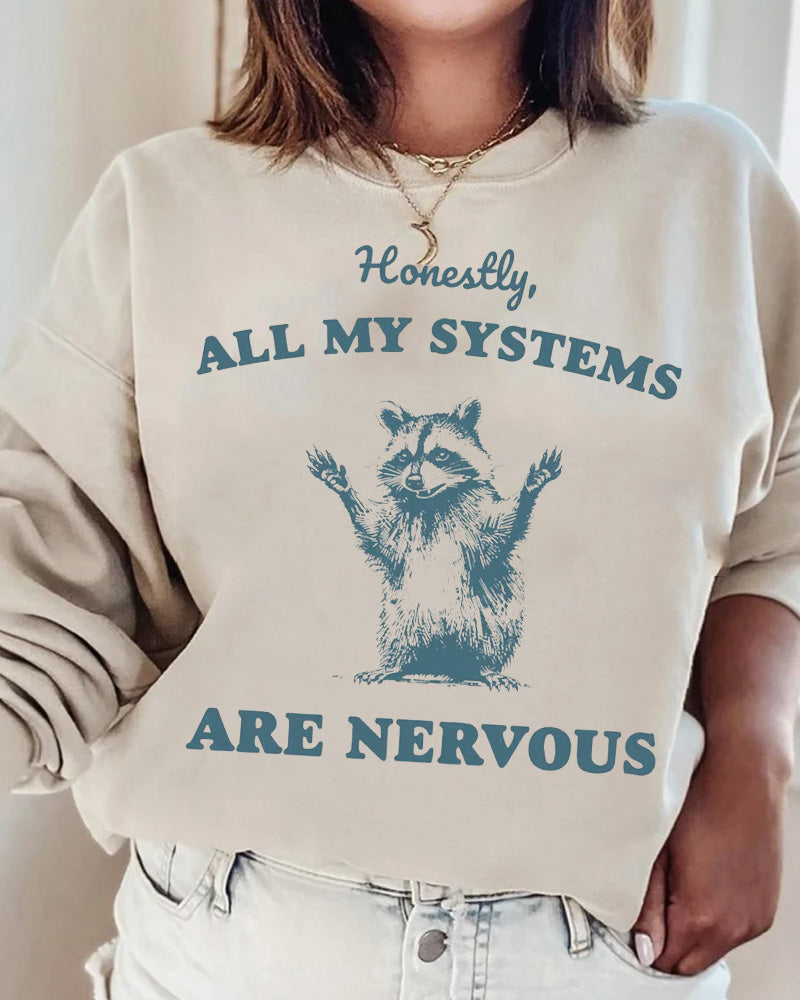 Women's Animals Style Print Sweatshirt