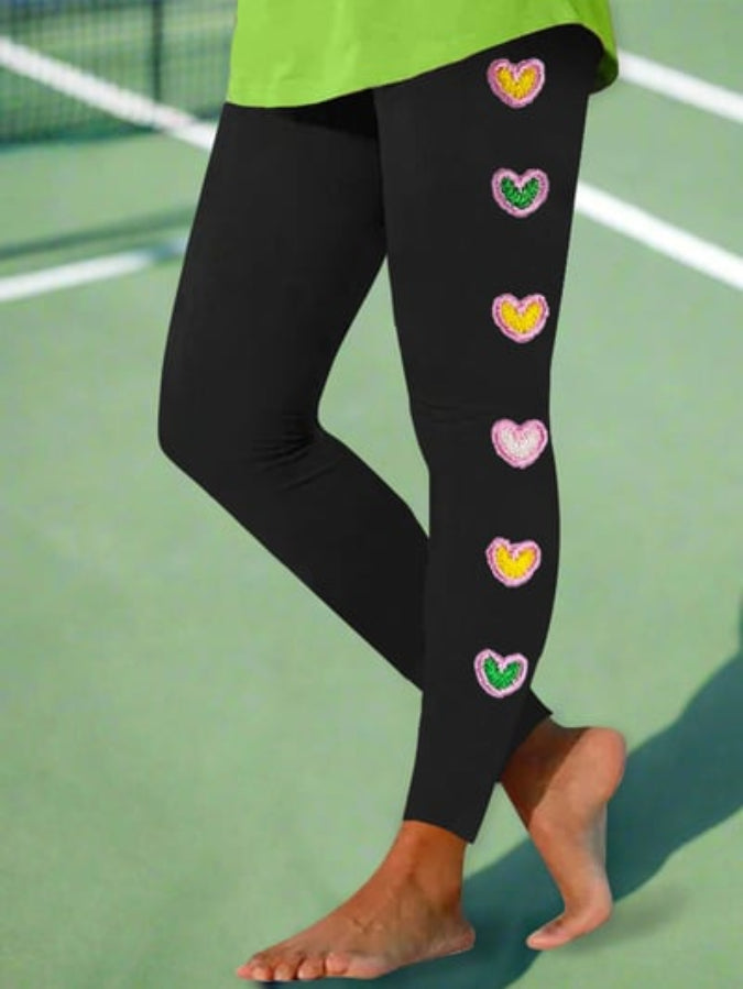 Women's Colorful Pickleball Leggings